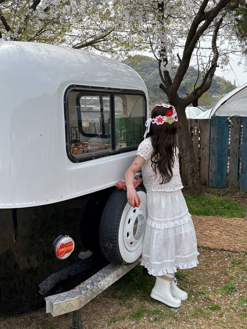 Matilda & Lee - Korean Children Fashion - #kidsshorts - Rose Blouse - 4