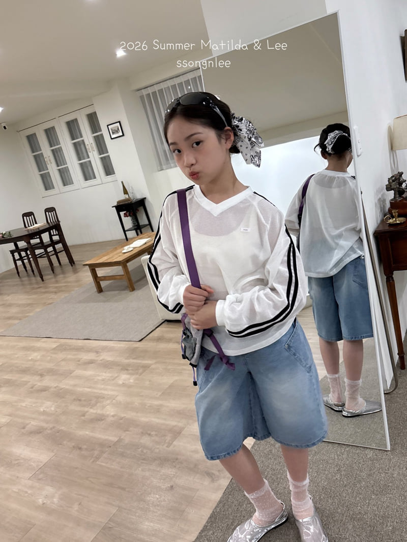 Matilda & Lee - Korean Children Fashion - #kidsstore - Pocket Denim Shorts - 11