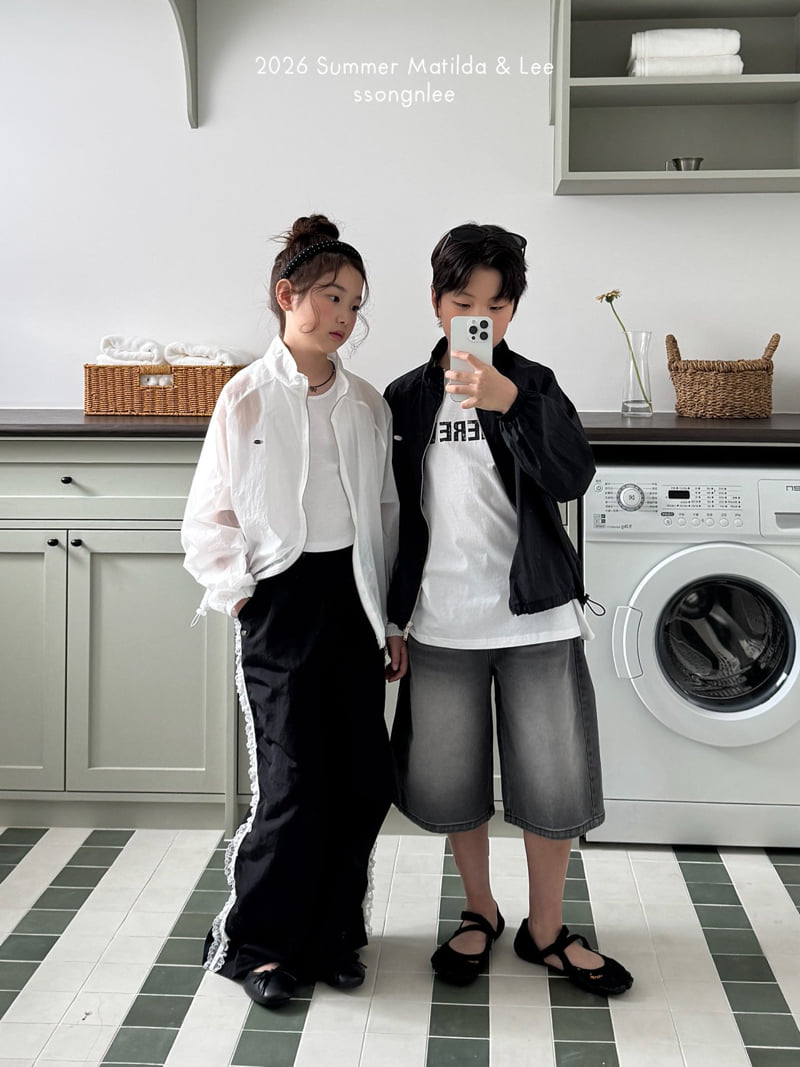 Matilda & Lee - Korean Children Fashion - #kidsstore - See-through Windbreaker - 5