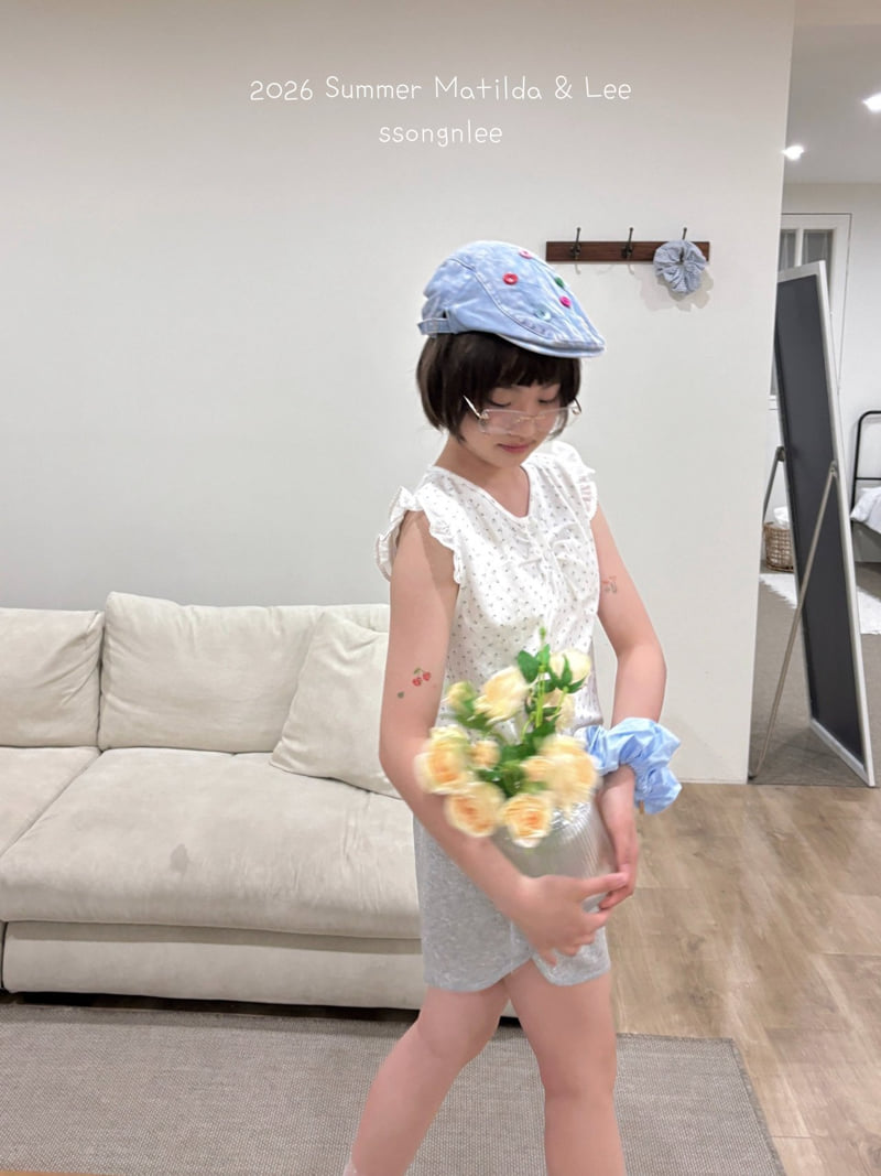 Matilda & Lee - Korean Children Fashion - #kidsstore - Eyelet Wing Tee - 10