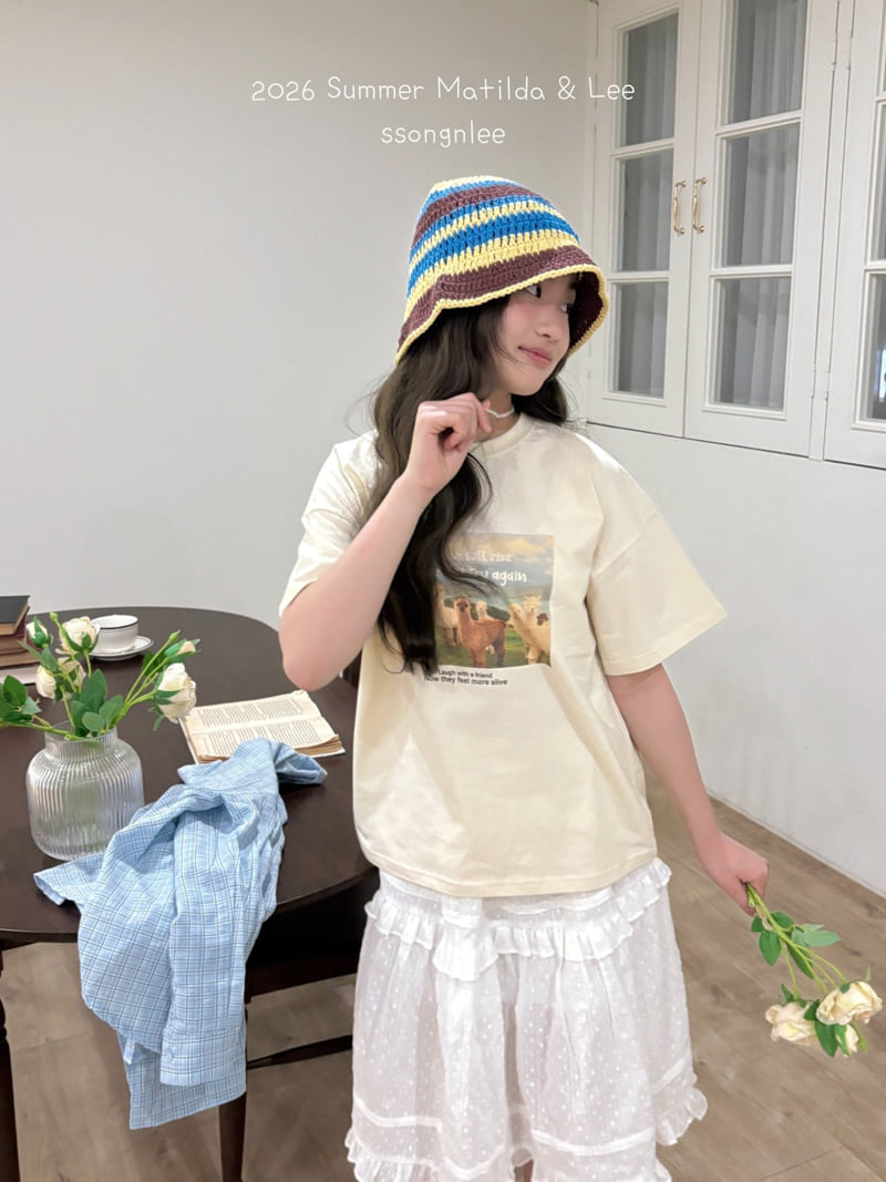 Matilda & Lee - Korean Children Fashion - #kidsstore - Eyelet Long Skirt - 9