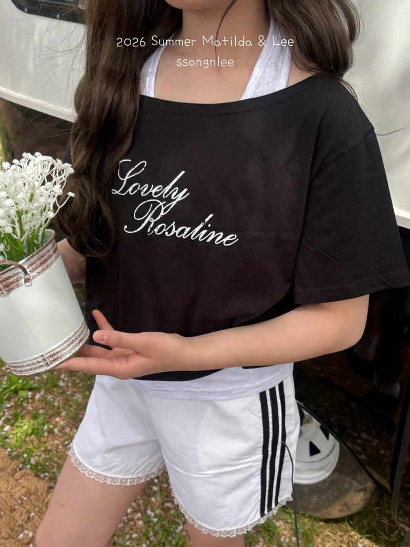 Matilda & Lee - Korean Children Fashion - #kidzfashiontrend - Lovely Off-Shoulder Set - 12