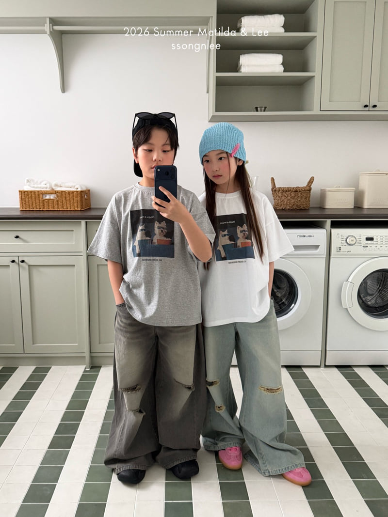 Matilda & Lee - Korean Children Fashion - #kidzfashiontrend - Cinema Puppy Tee - 8