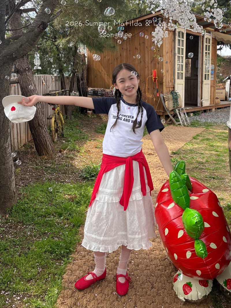 Matilda & Lee - Korean Children Fashion - #kidzfashiontrend - Forever Raglan Tee