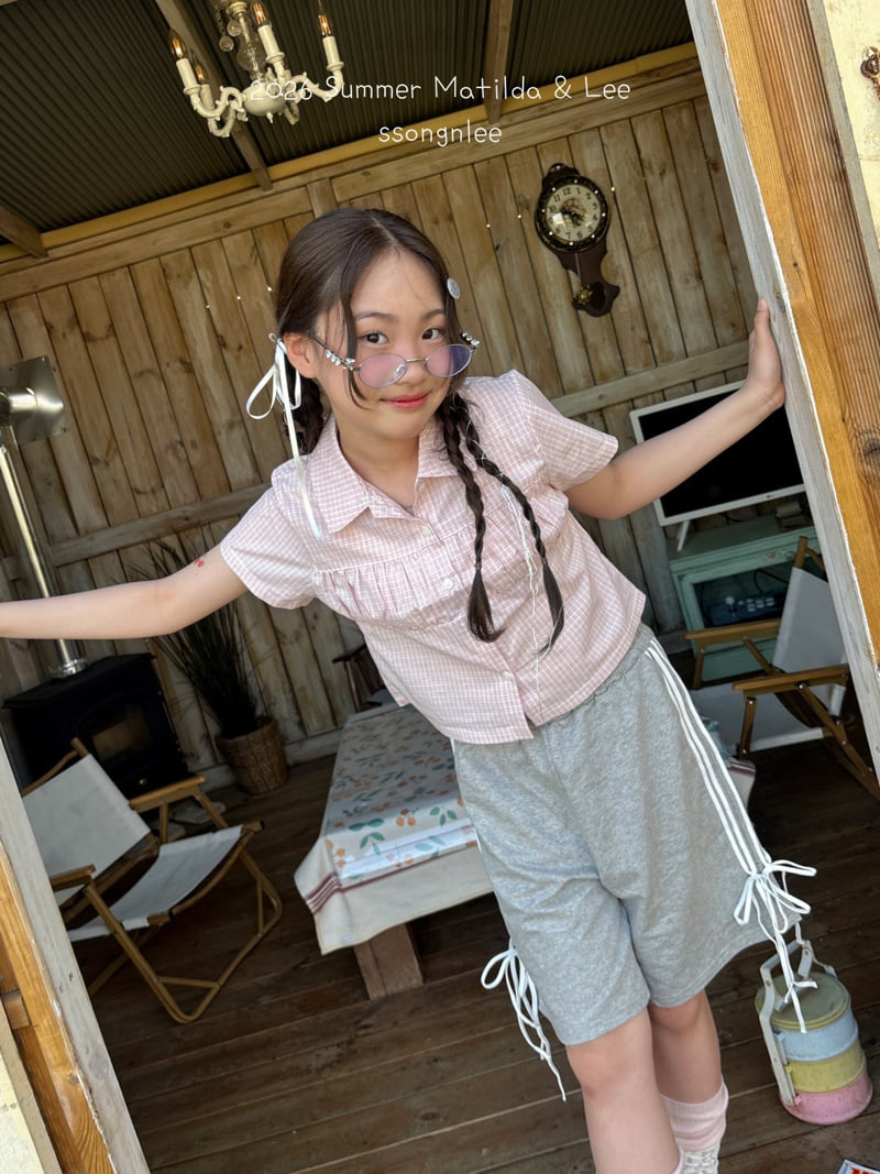 Matilda & Lee - Korean Children Fashion - #kidzfashiontrend - Shirring Collar Blouse - 10