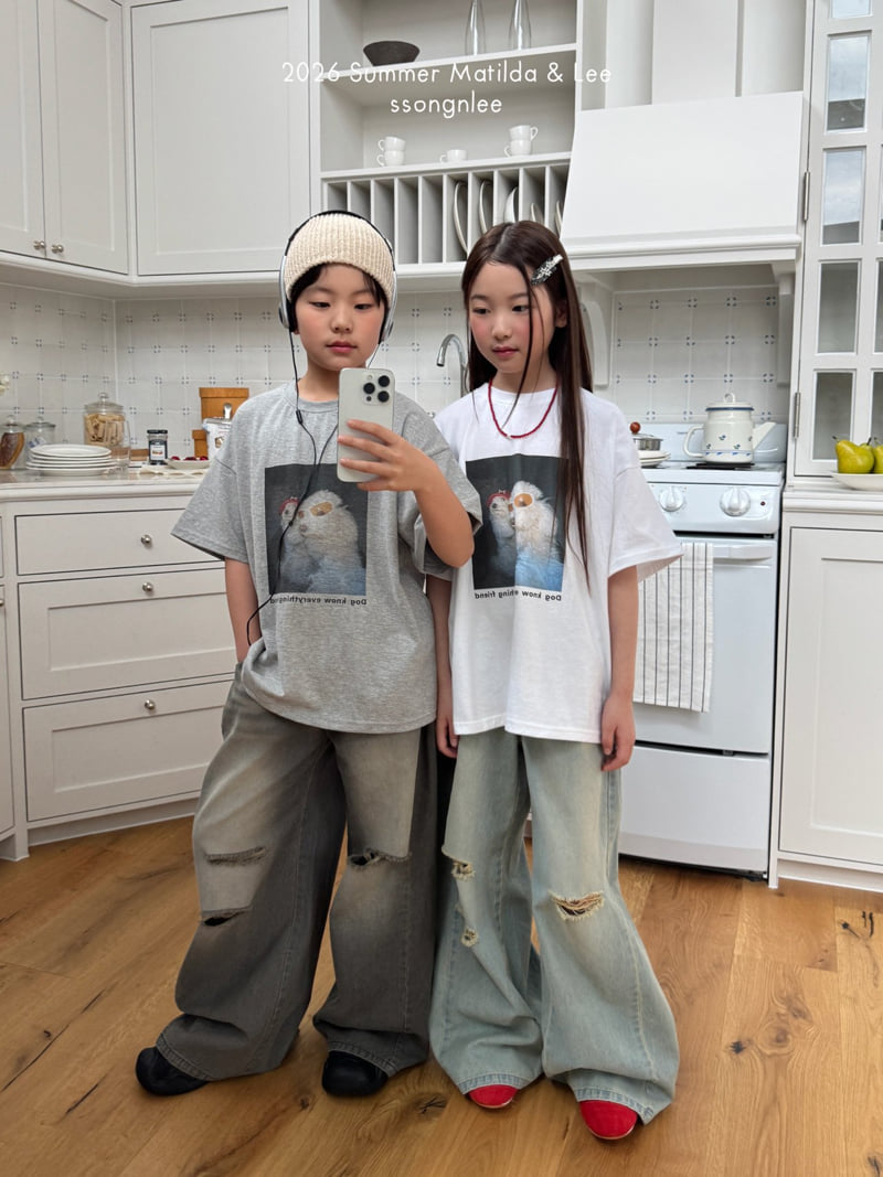 Matilda & Lee - Korean Children Fashion - #kidzfashiontrend - Friends Dog Tee - 6