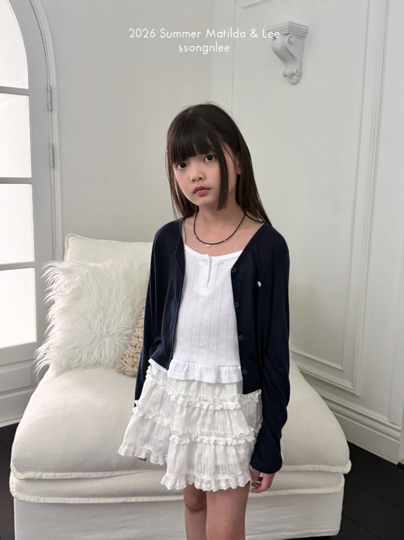 Matilda & Lee - Korean Children Fashion - #kidzfashiontrend - Frill Sleeveless - 10