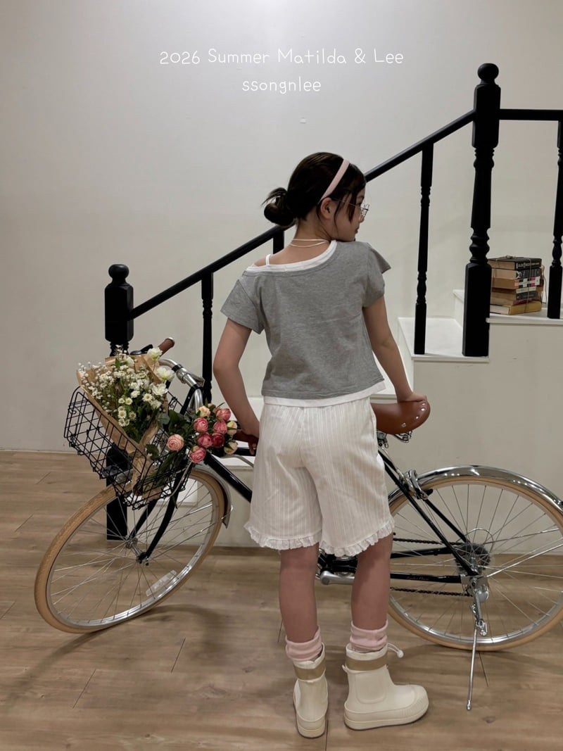 Matilda & Lee - Korean Children Fashion - #littlefashionista - Lace Shorts - 9