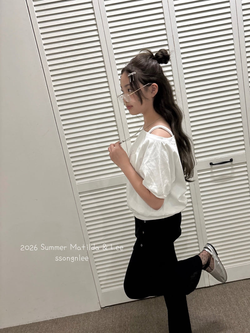 Matilda & Lee - Korean Children Fashion - #Kfashion4kids - Cubic Lettering Tee - 4