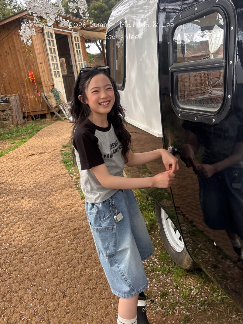 Matilda & Lee - Korean Children Fashion - #littlefashionista - Forever Raglan Tee - 3