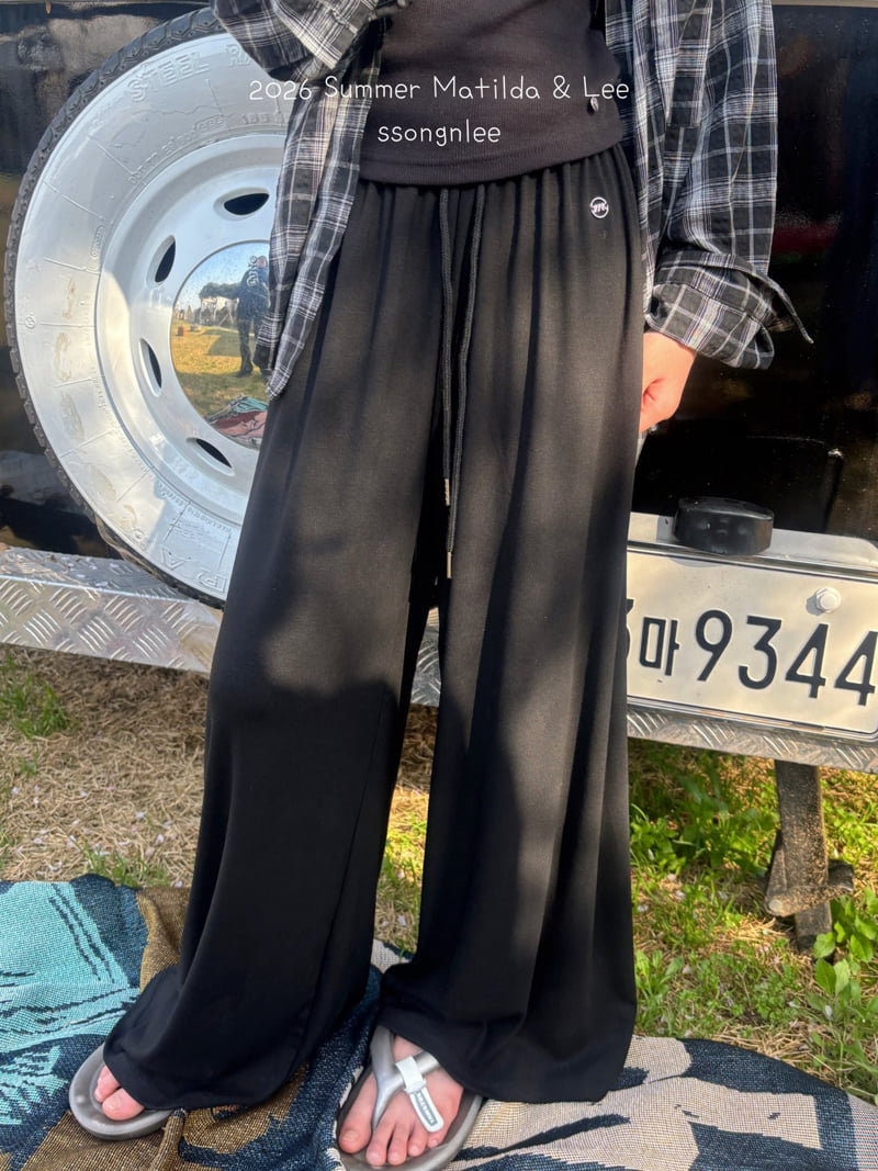 Matilda & Lee - Korean Children Fashion - #littlefashionista - Cool Wide Pants - 10