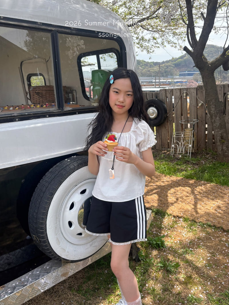 Matilda & Lee - Korean Children Fashion - #littlefashionista - Romantic Blouse - 9