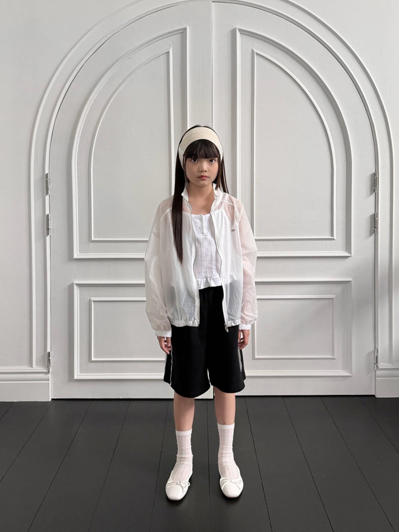 Matilda & Lee - Korean Children Fashion - #littlefashionista - See-through Windbreaker - 8