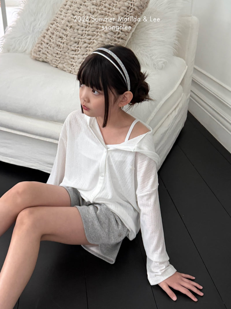 Matilda & Lee - Korean Children Fashion - #magicofchildhood - Basic Ribbed Strap Sleeveless