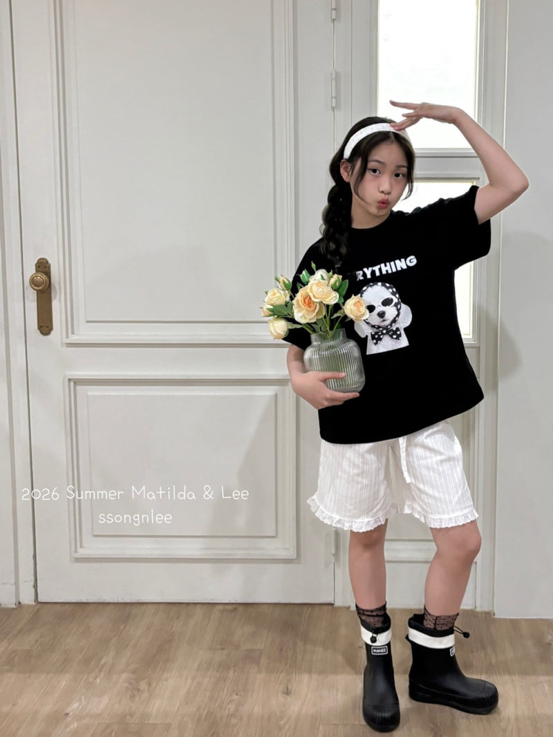 Matilda & Lee - Korean Children Fashion - #magicofchildhood - Lace Shorts - 10