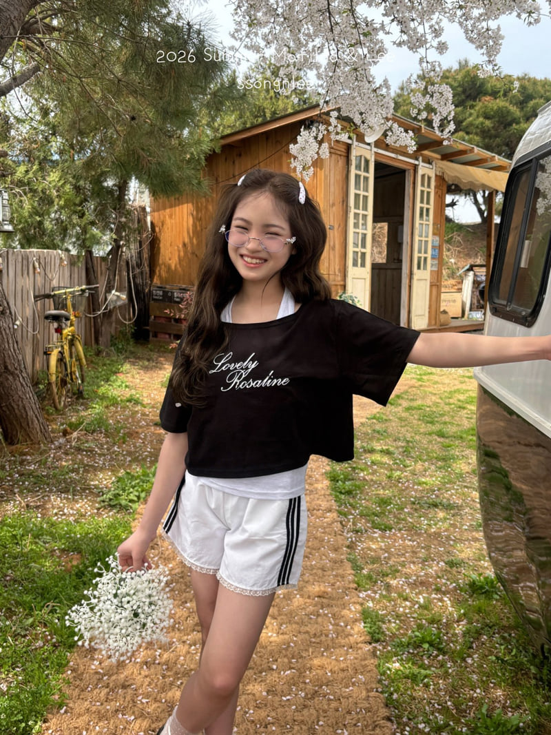 Matilda & Lee - Korean Children Fashion - #magicofchildhood - Lovely Off-Shoulder Set