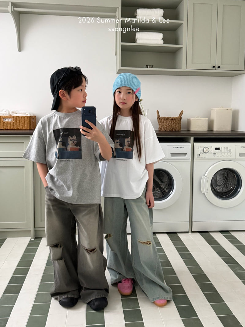 Matilda & Lee - Korean Children Fashion - #magicofchildhood - Cinema Puppy Tee - 11