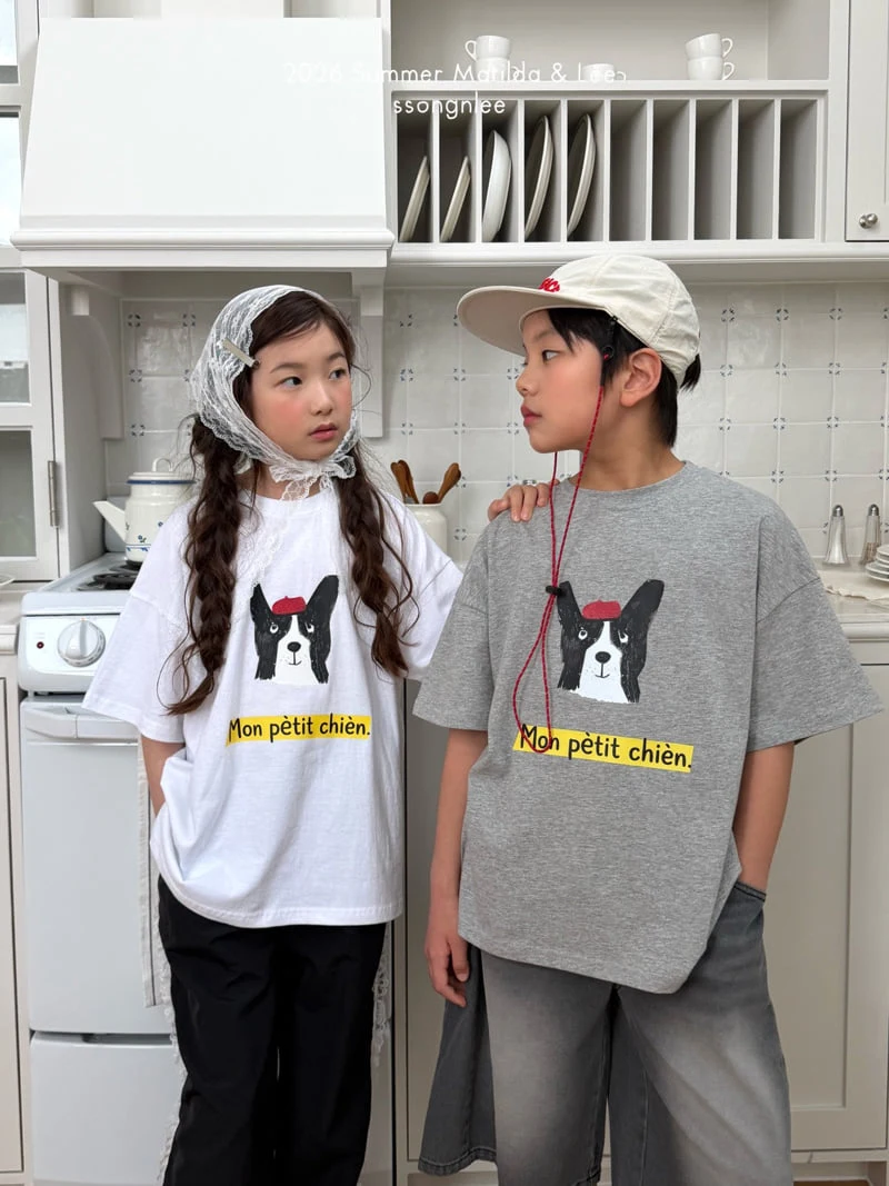Matilda & Lee - Korean Children Fashion - #magicofchildhood - Petit Dog Tee
