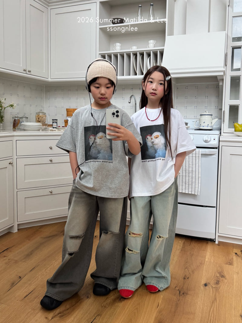 Matilda & Lee - Korean Children Fashion - #magicofchildhood - Friends Dog Tee - 9