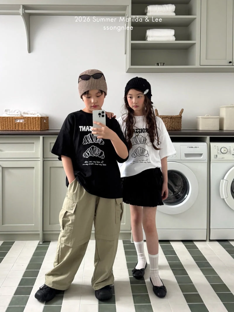 Matilda & Lee - Korean Children Fashion - #magicofchildhood - Croissant Tee - 5