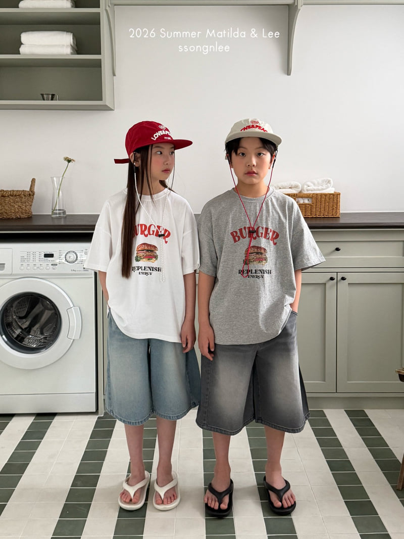 Matilda & Lee - Korean Children Fashion - #magicofchildhood - Burger Tee - 6