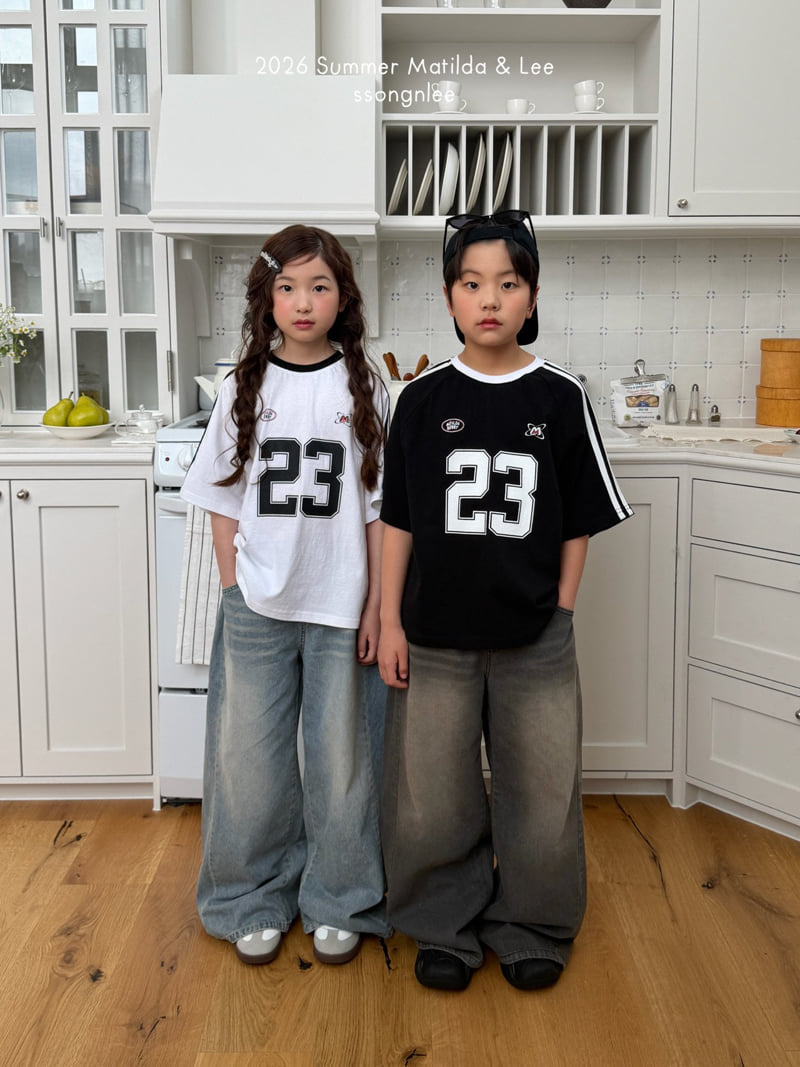 Matilda & Lee - Korean Children Fashion - #magicofchildhood - Two Line 23 Tee - 11