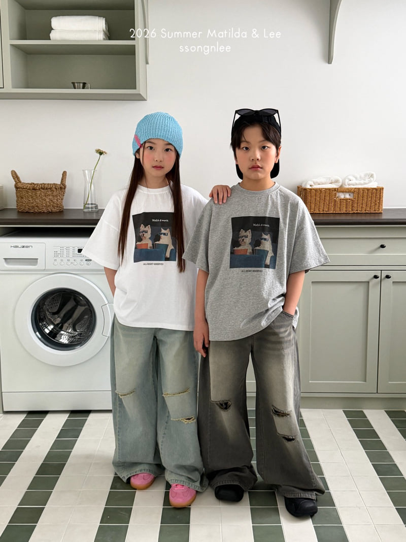 Matilda & Lee - Korean Children Fashion - #minifashionista - Cinema Puppy Tee - 12