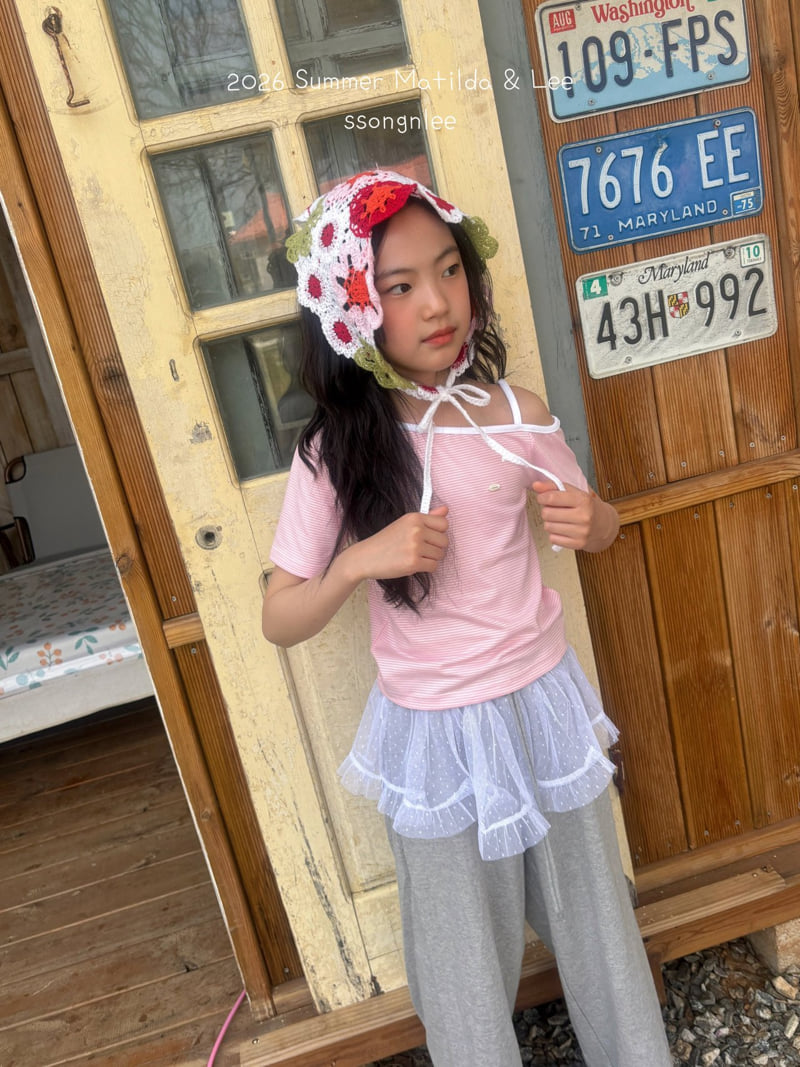 Matilda & Lee - Korean Children Fashion - #minifashionista - Unbalanced Stripe Top - 8