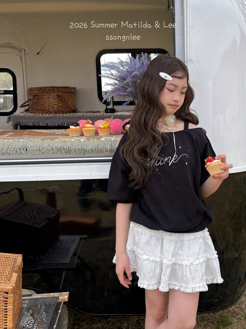 Matilda & Lee - Korean Children Fashion - #minifashionista - Cubic Lettering Tee - 6