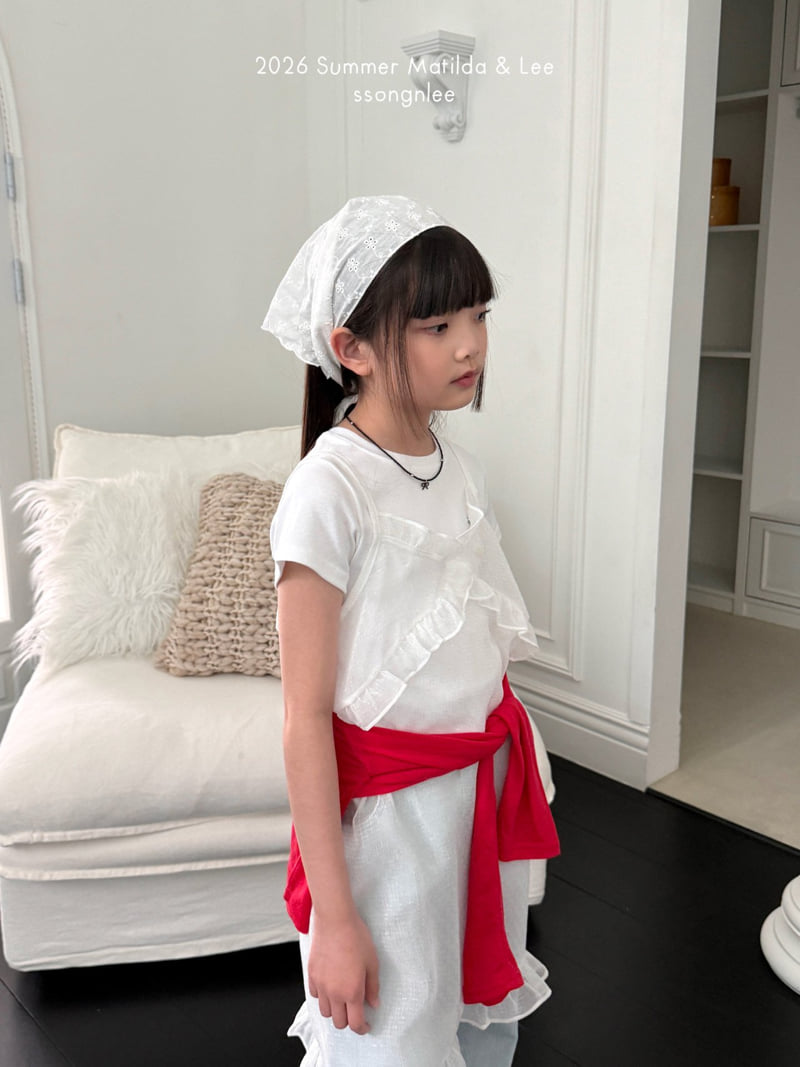 Matilda & Lee - Korean Children Fashion - #minifashionista - See-through Frill One-piece - 5