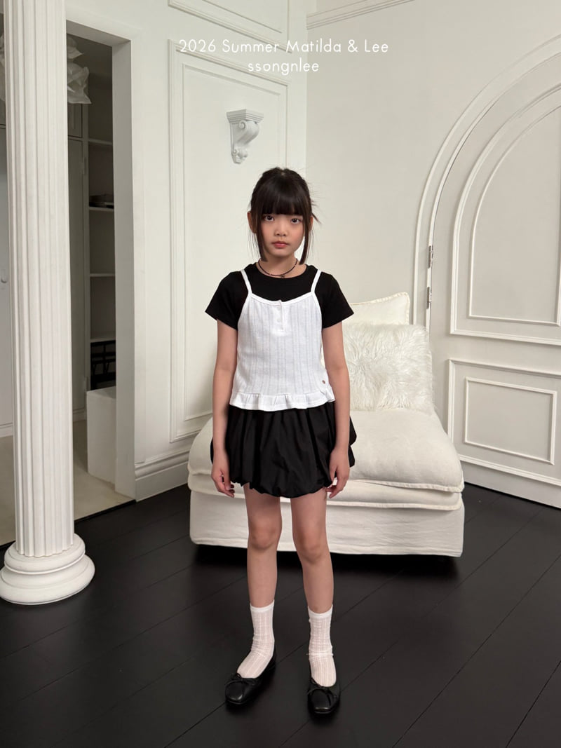 Matilda & Lee - Korean Children Fashion - #minifashionista - Matilda Balloon Skirt - 3
