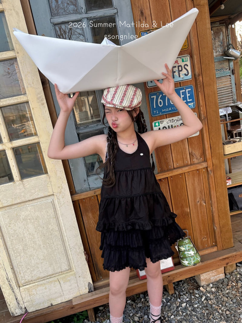 Matilda & Lee - Korean Children Fashion - #minifashionista - Breeze Halter Neck Tee - 5