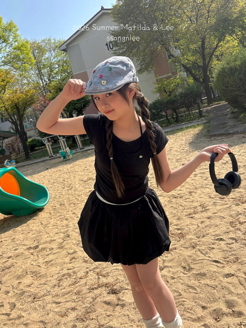 Matilda & Lee - Korean Children Fashion - #prettylittlegirls - Halter Neck Layered Tee