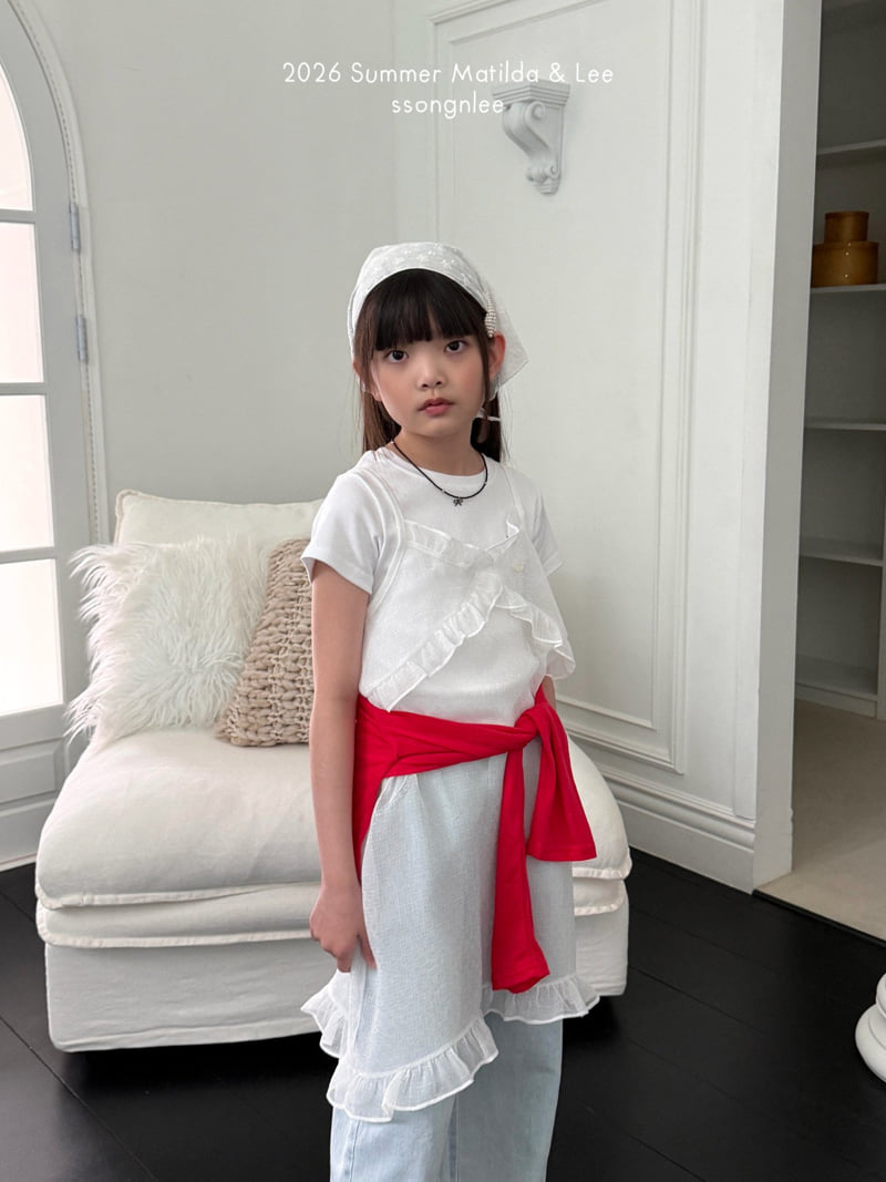 Matilda & Lee - Korean Children Fashion - #prettylittlegirls - See-through Frill One-piece - 6