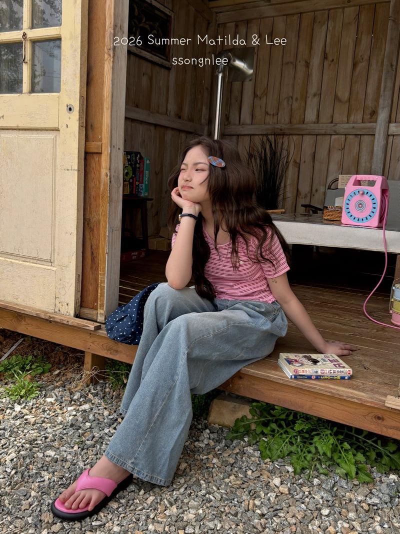 Matilda & Lee - Korean Children Fashion - #prettylittlegirls - Summer Maxi Wide Pants - 12