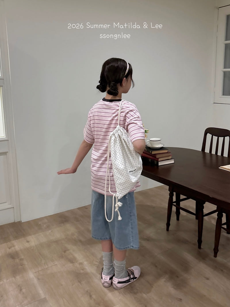 Matilda & Lee - Korean Children Fashion - #prettylittlegirls - Slow Stripe Tee - 7