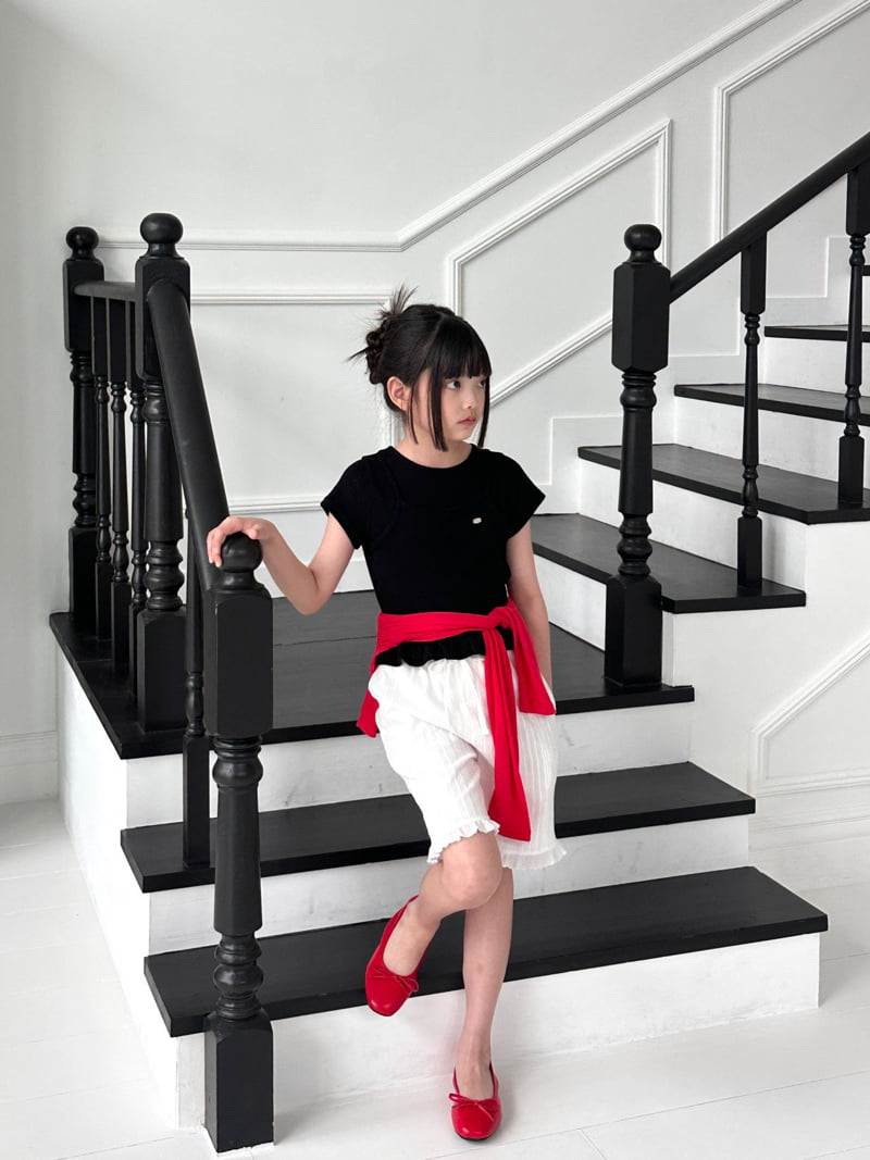 Matilda & Lee - Korean Children Fashion - #prettylittlegirls - Summer Frill Tee - 3