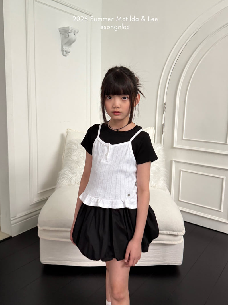 Matilda & Lee - Korean Children Fashion - #prettylittlegirls - Frill Sleeveless