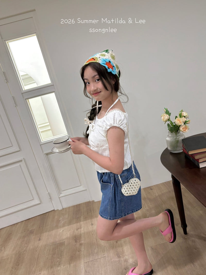 Matilda & Lee - Korean Children Fashion - #toddlerclothing - Crinkle Sleeveless Set - 4