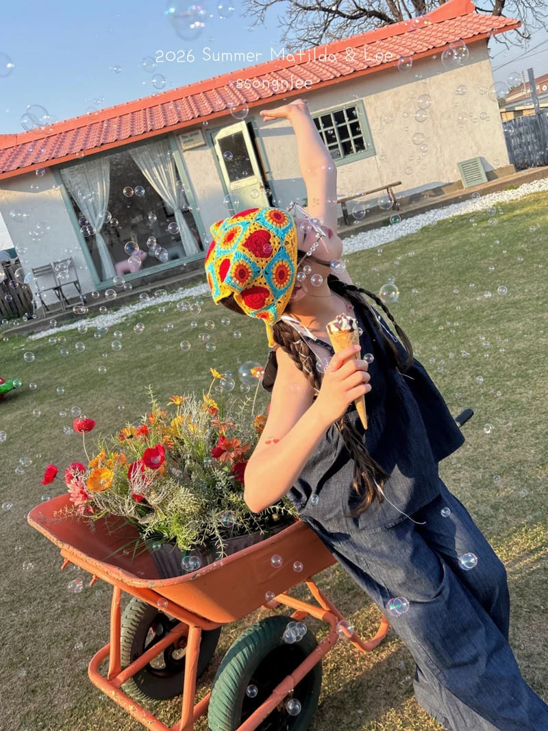 Matilda & Lee - Korean Children Fashion - #stylishchildhood - Denim Frill Bustier - 10