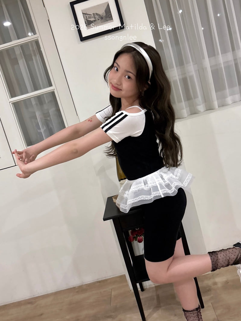 Matilda & Lee - Korean Children Fashion - #todddlerfashion - Short Leggings - 6