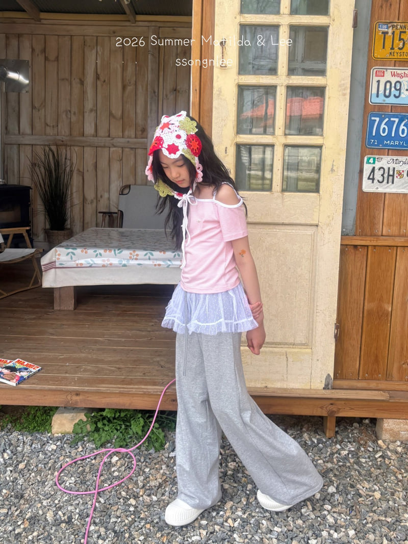 Matilda & Lee - Korean Children Fashion - #todddlerfashion - Unbalanced Stripe Top - 10