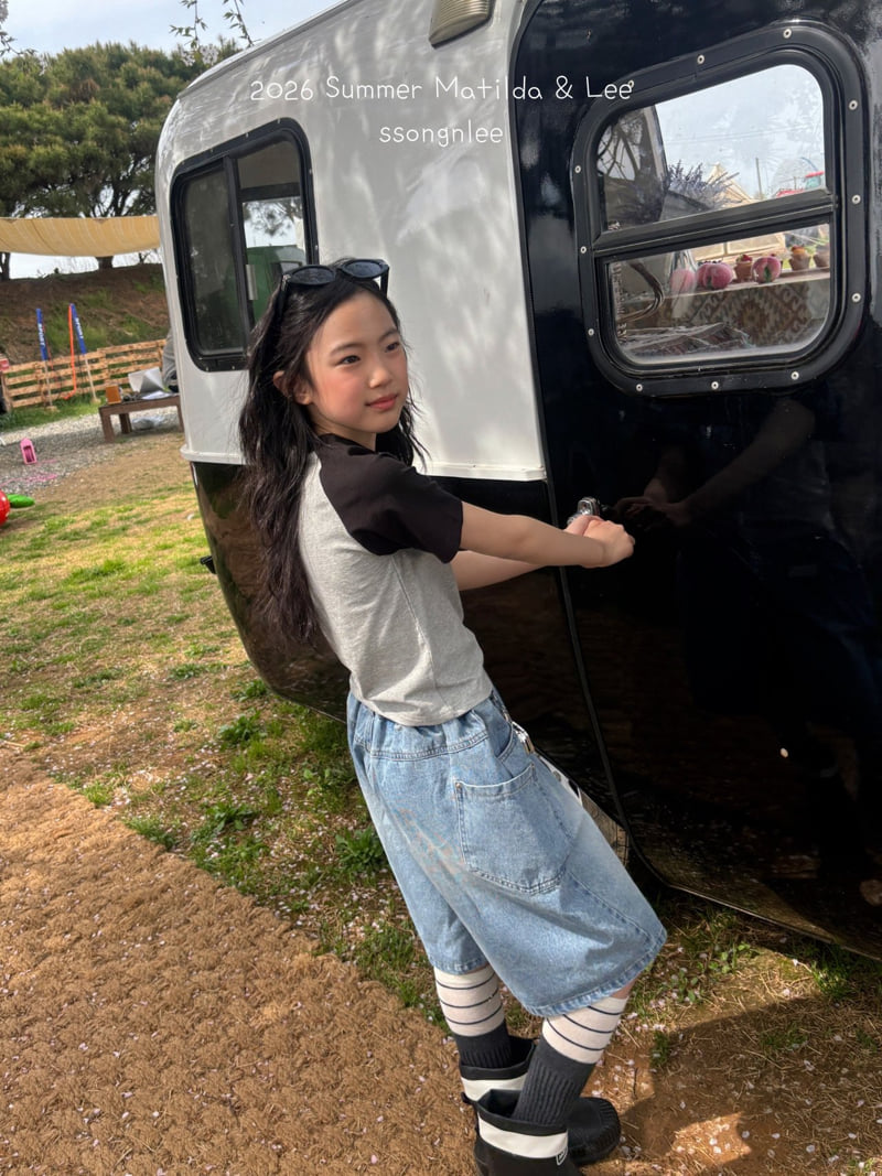 Matilda & Lee - Korean Children Fashion - #todddlerfashion - Forever Raglan Tee - 7