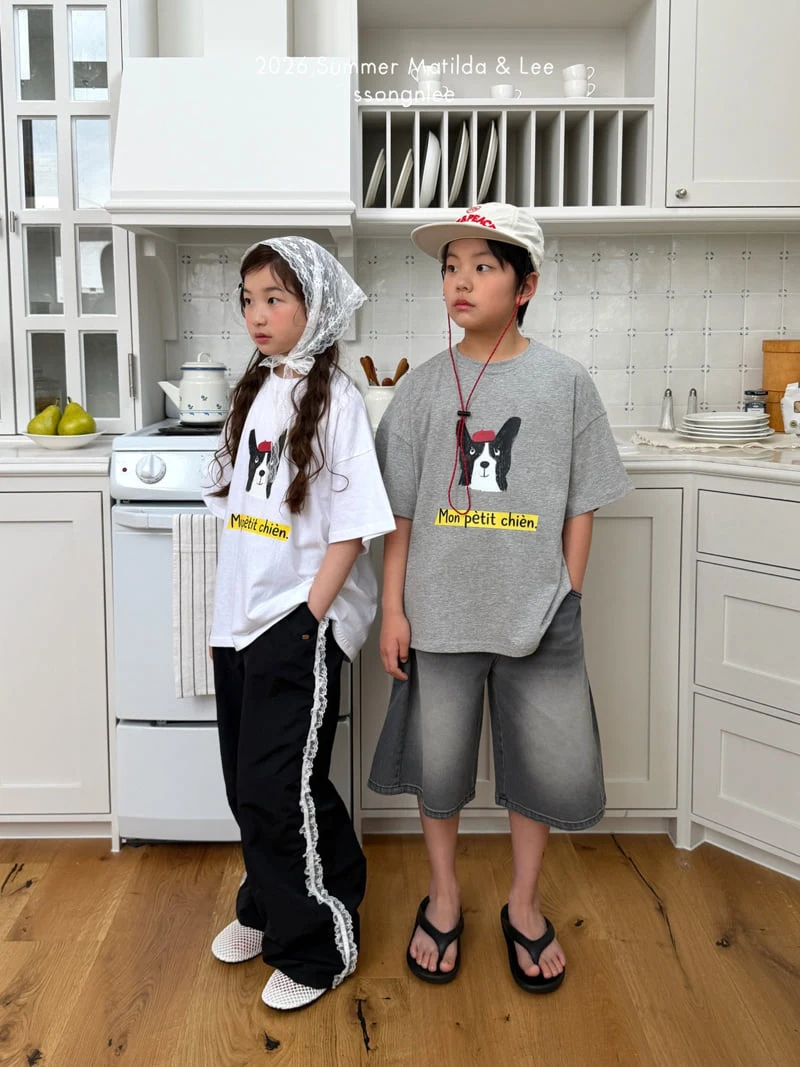 Matilda & Lee - Korean Children Fashion - #prettylittlegirls - Petit Dog Tee - 4