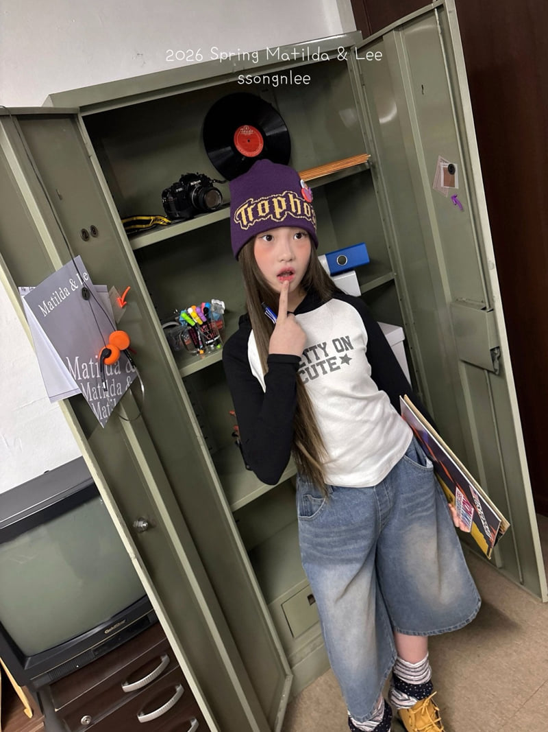 Matilda & Lee - Korean Children Fashion - #todddlerfashion - Maxi Bermuda Denim - 11