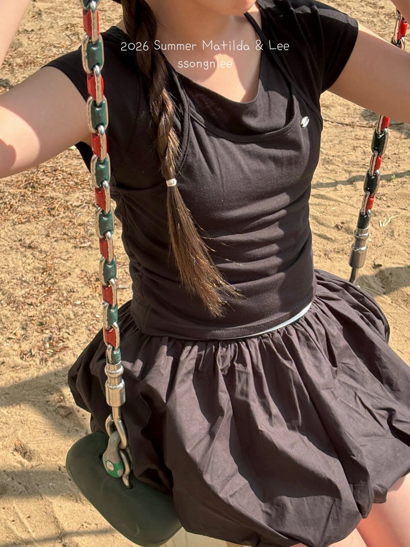 Matilda & Lee - Korean Children Fashion - #todddlerfashion - Matilda Balloon Skirt - 5