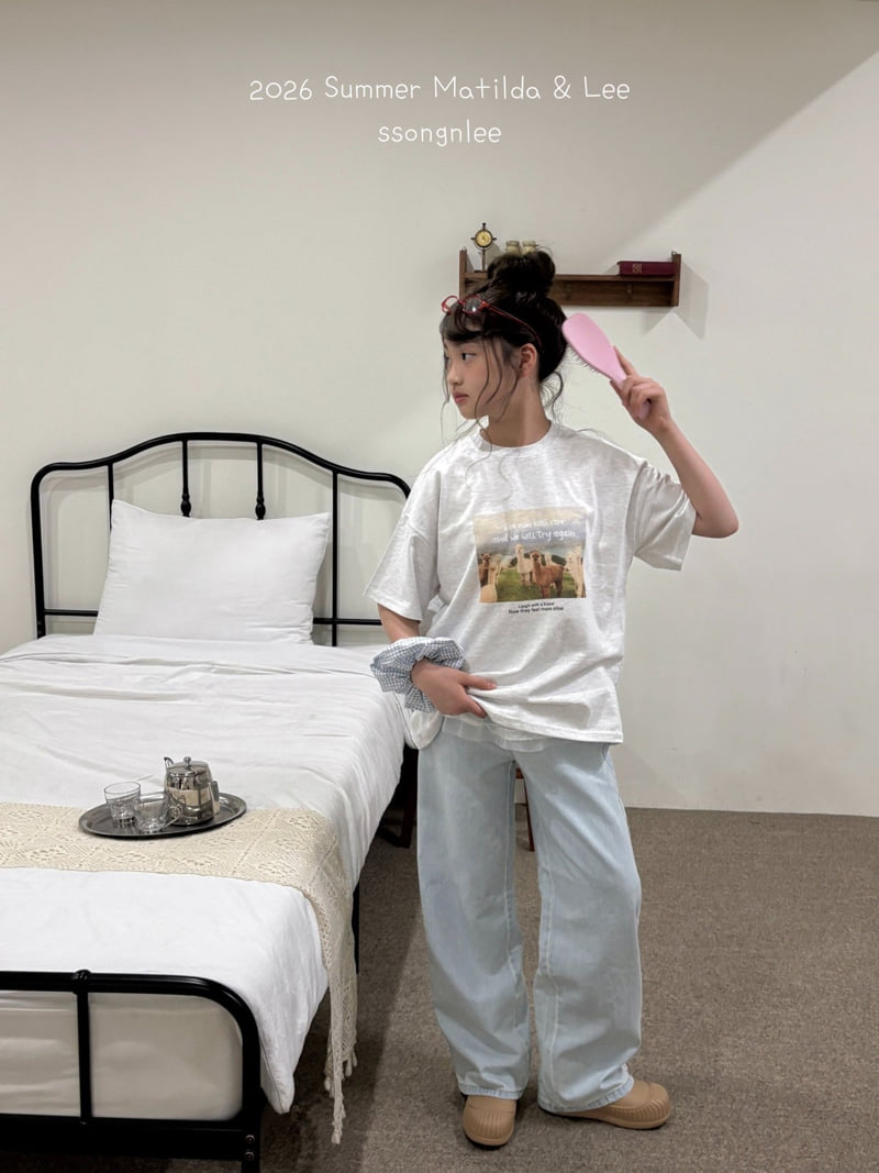 Matilda & Lee - Korean Children Fashion - #toddlerclothing - Alpaca Tee - 3