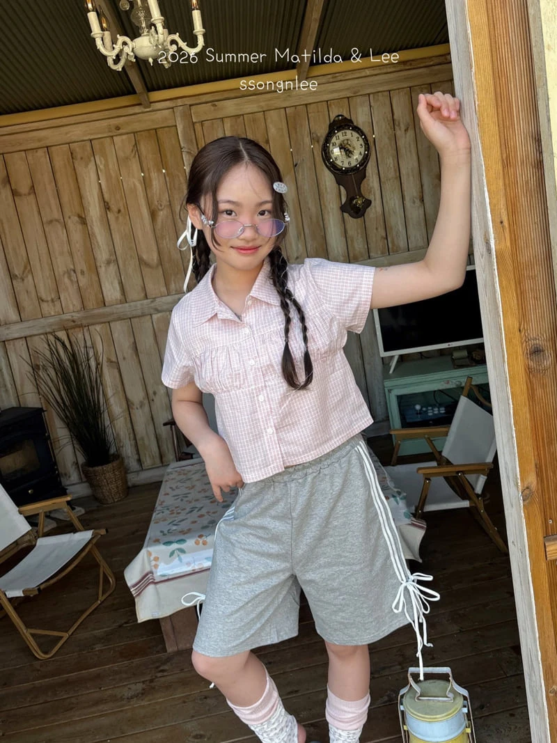 Matilda & Lee - Korean Children Fashion - #toddlerclothing - Shirring Collar Blouse