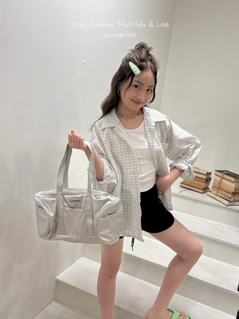 Matilda & Lee - Korean Children Fashion - #toddlerclothing - Joy Check Shirt - 10