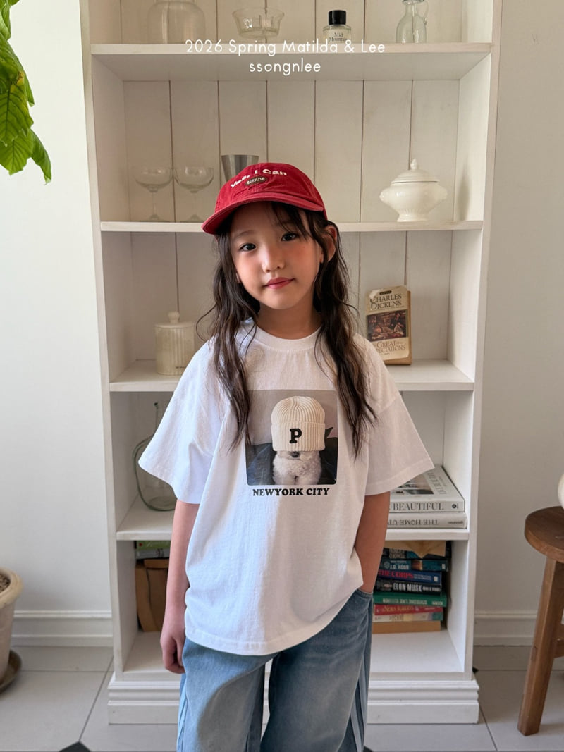 Matilda & Lee - Korean Children Fashion - #toddlerclothing - New York Puppy Short Sleeve Tee - 11